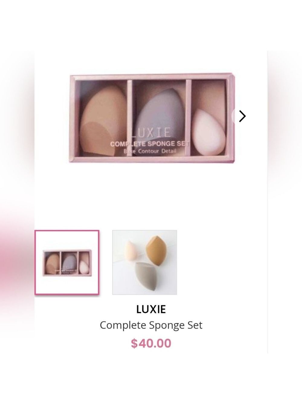 Luxie Complete Sponge Set - Picture 2 of 4